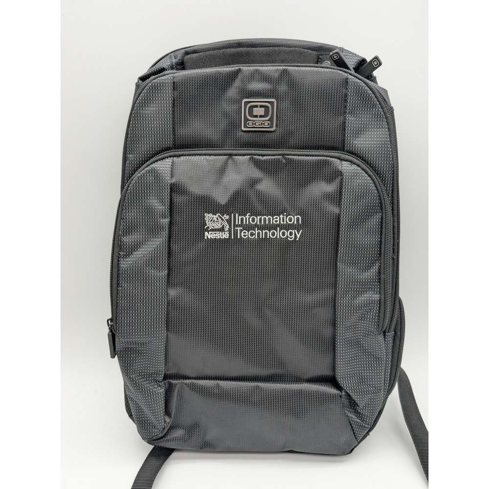 OGIO Nestle IT Laptop Backpack Black Checkpoint Friendly Travel Bag